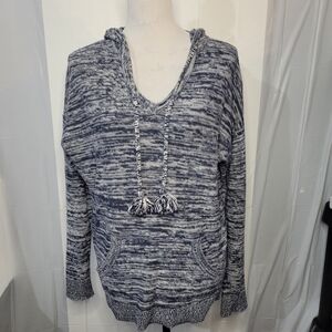 Gap hooded pullover knit sweater women's size medium